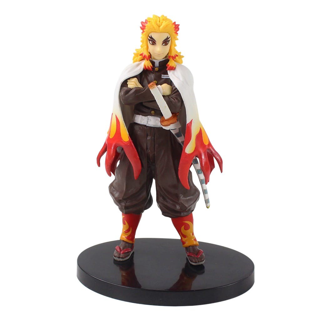 Action Figure Demon Slayer - Rengoku (Hashira do Fogo) Anime