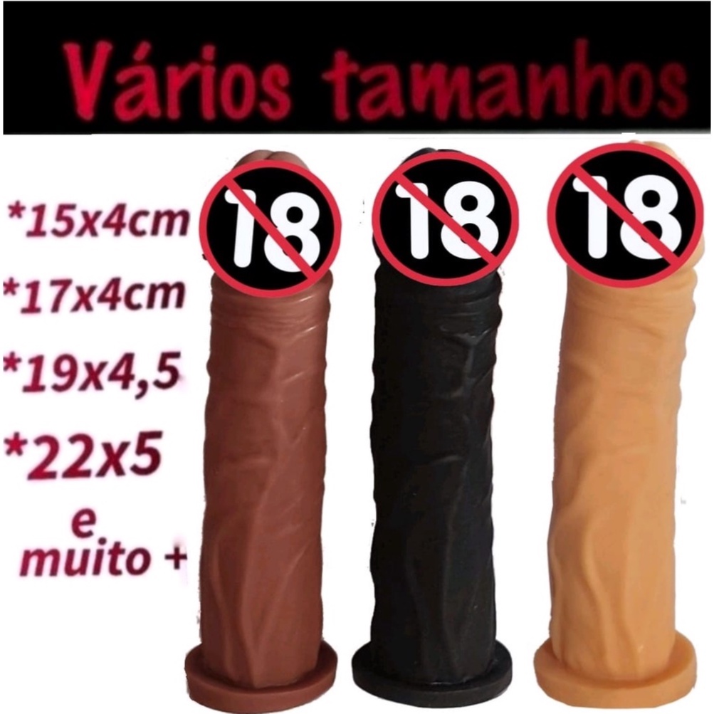 Penis Pau de borracha Protese Realística Maciça Dildo - Consolo - sex shop  - Escorrega o Preço