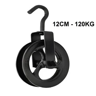 Roldana Poço Com Gancho 12 Cm 120 Kg Lotus 3852