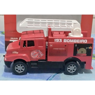 Brinquedo Caminhao Bombeiro Mini Truck 073 - Samba Toys