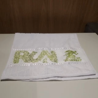 Toalha de rosto academia Porque Correr