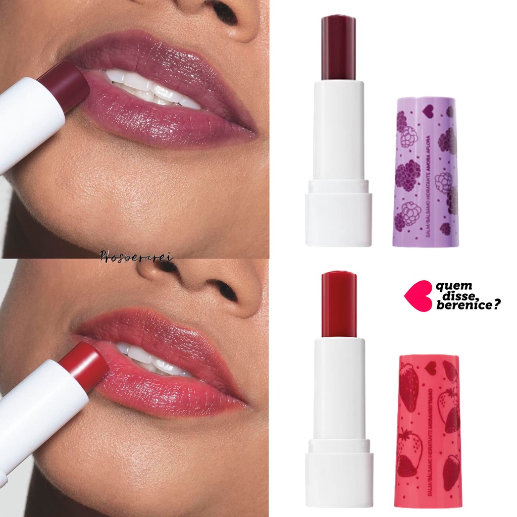 Quem Disse, Berenice? Balm Labial Vermelho Esquenta 4,6ml Vermelho