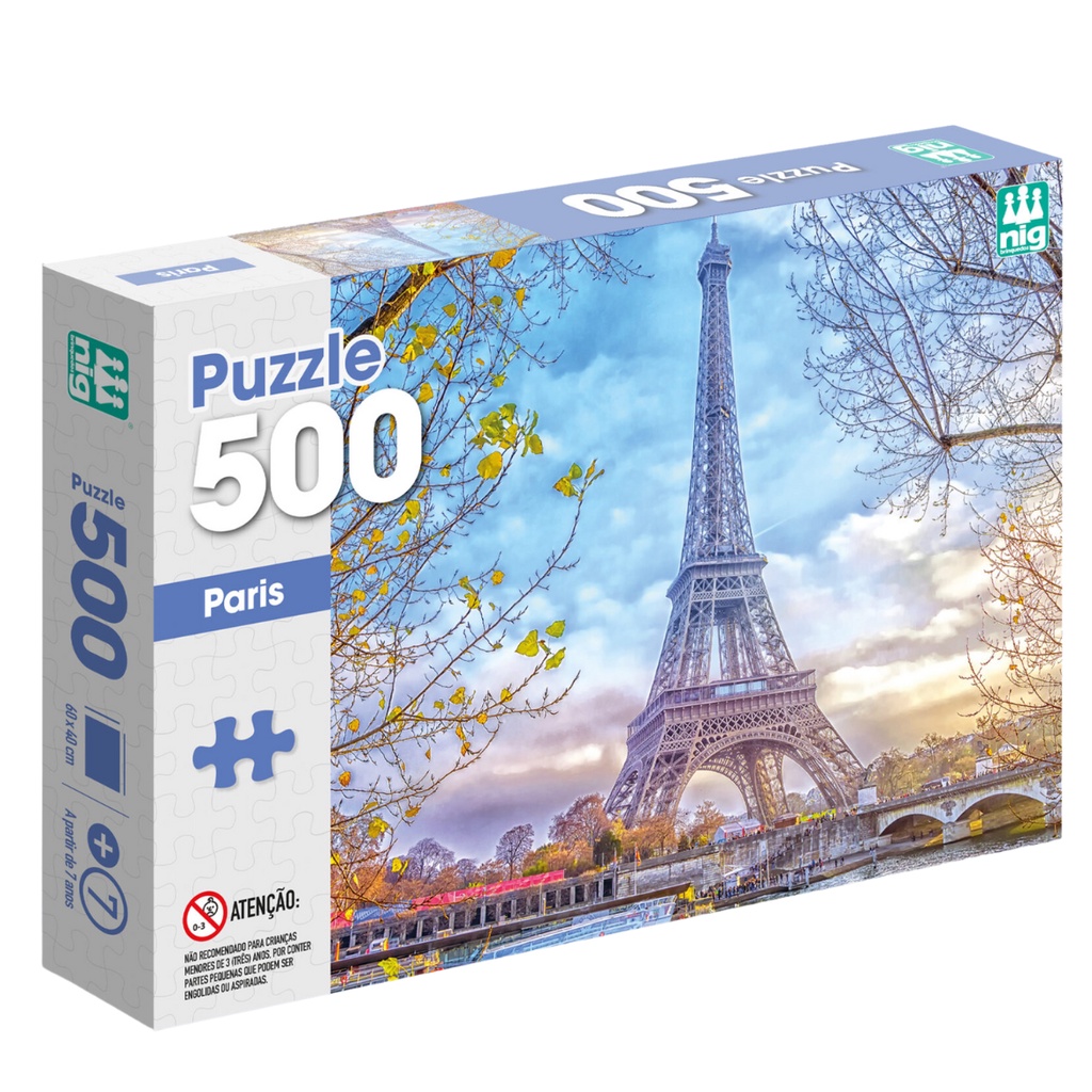 Puzzle Quebra Cabeça Belle Paris 1500 Peças Panorâmico