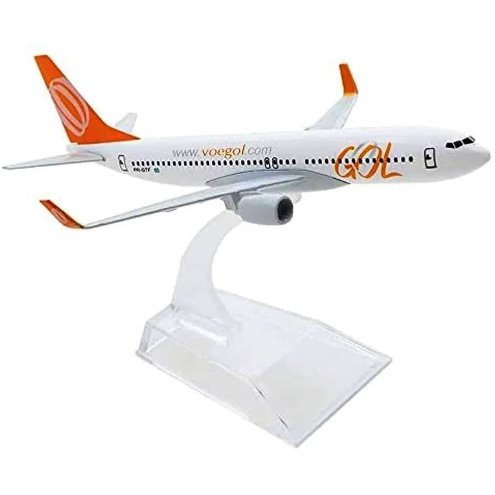 Avião Boing 777 Voe Gol Metal Com Suporte W Aircraft Model | Shopee Brasil