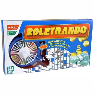 Jogo de Tabuleiro Clássico Roletrando Original - Nig
