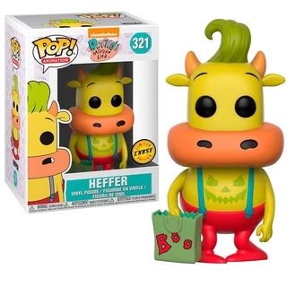 FUNKO CHASE ROCKOS MODERN LIFE HEFFER 321 NOVO ORIGINAL RARO em Oferta na Shopee