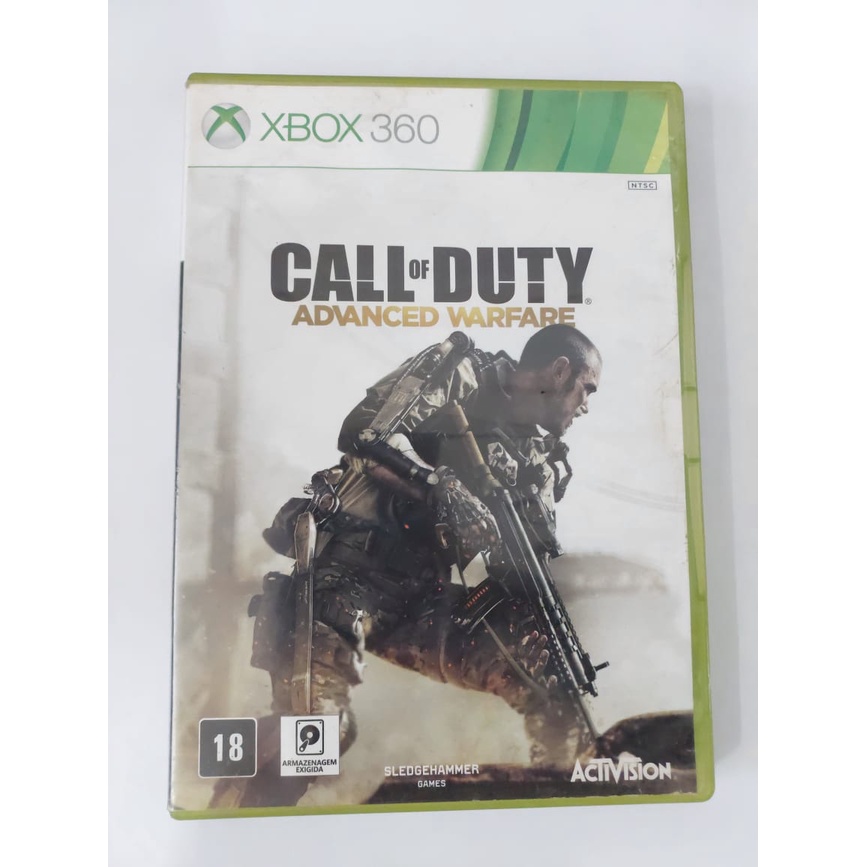 Jogo call of duty advanced warfare original xbox 360 físico em