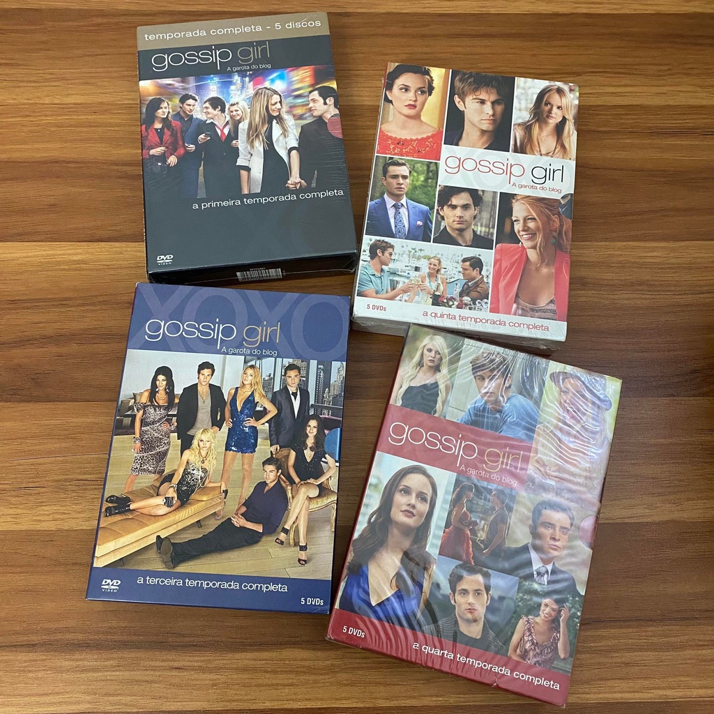 Box de DVD Gossip Girl - Temporadas: 1,3,4 e 5