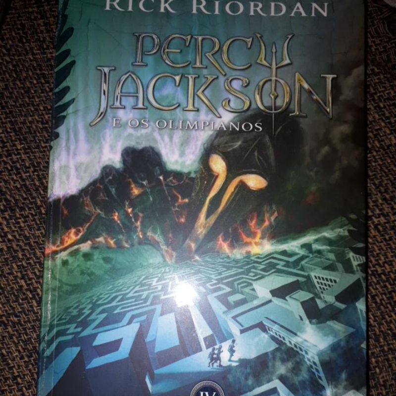 (LIVRO NOVO) Percy Jackson E Os Olimpianos Livro IV: A Batalha Do ...