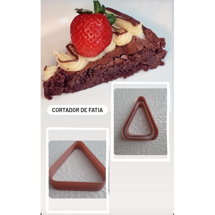 Cortador Fatia de Brownie , Bolo