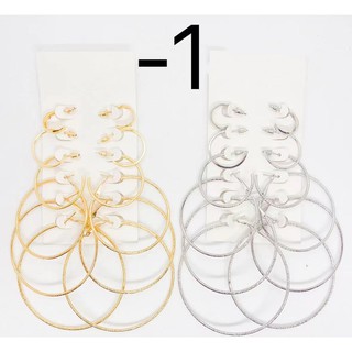 KIT 6 pcs brincos conjunto personalidade brincos combinação-062-aleatória