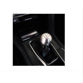 Coifa Cambio Couro Honda Civic Si, Fit, City, New Civic com manopla em aluminio