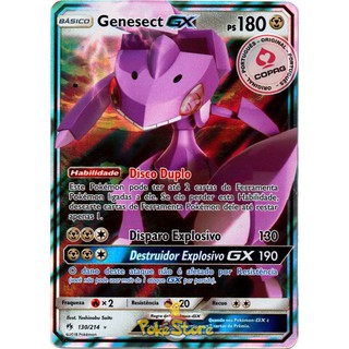 Carta Pokémon Genesect EX Português 120/124 Card Original Copag