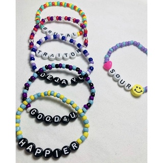 Olivia Rodrigo Guts Inspired Friendship Bracelets Olivia -  in 2023   Bracelets handmade beaded, Diy bracelet designs, Cute friendship bracelets