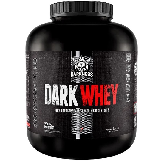 Dark Whey 2,3Kg Morango – Darkness