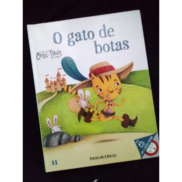 Contos De Fadas De 5 Minutos - O Gato De Botas - Livrarias Curitiba