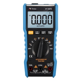 Multimetro Digital CAT III 600V True RMS AC ET-1507B Minipa