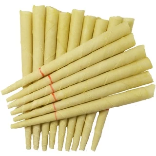 Kit 8 Velas Cone Chines canudos Hopi limpa Cera Ouvido Saúde