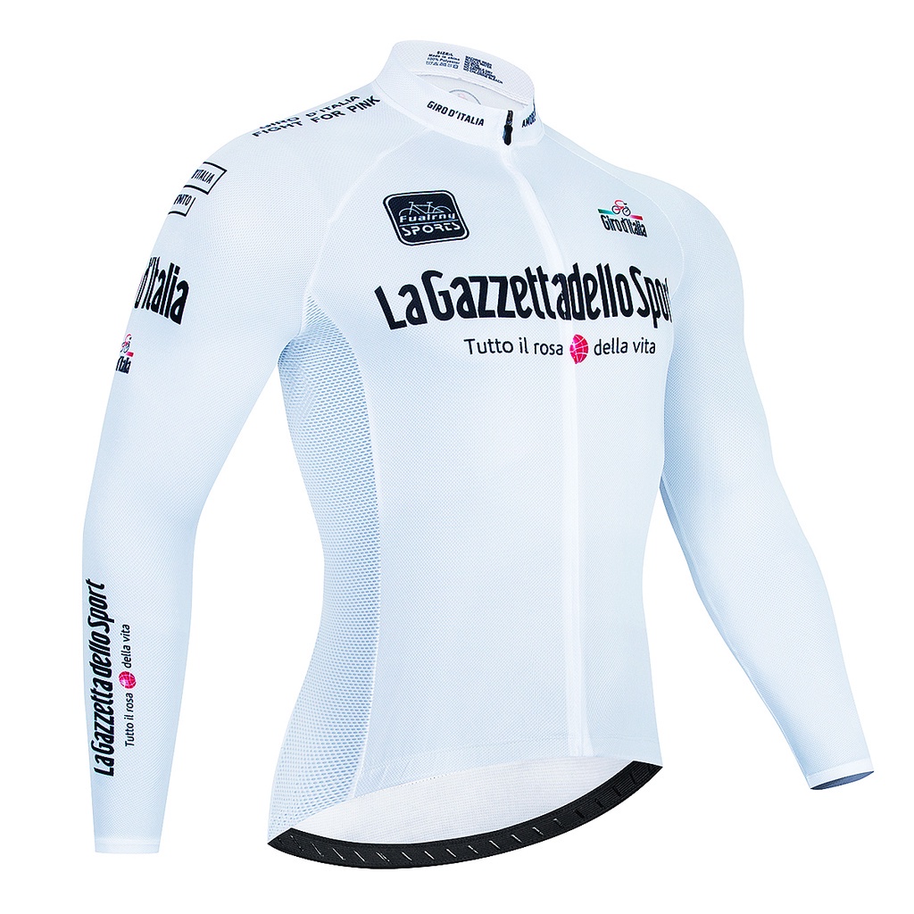 Tour De Italia Itália Manga Longa Ciclismo Jerseys Camisas De