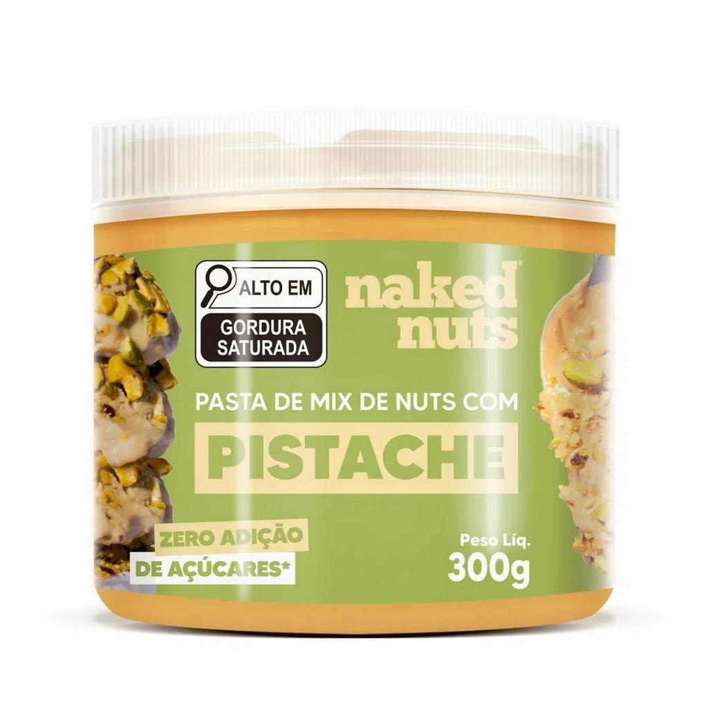 Pasta De Mix De Nuts Com Peda Os De Pistache G Naked Nuts Shopee Brasil