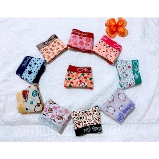 kit 5 calcinha tanga algodão cotton cos largo