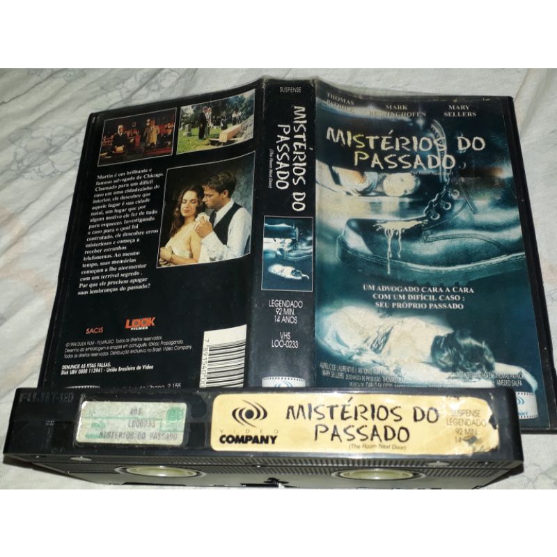 Vhs Misterios Do Passado Shopee Brasil