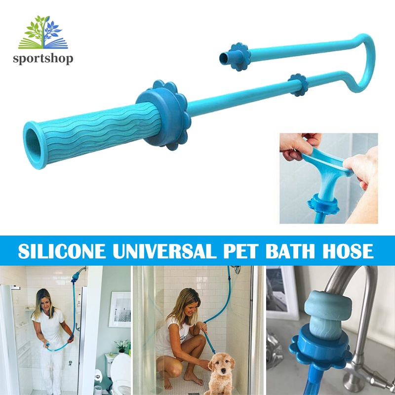 Dogs Cats Wash Hose Attachment Pet Shower Sprinkler Handheld Rinser