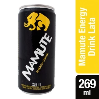 Energético MAMUTE - ZERO Açúcar (Pack com 12 unidades 269ml) - MAMUTE Energy Drink