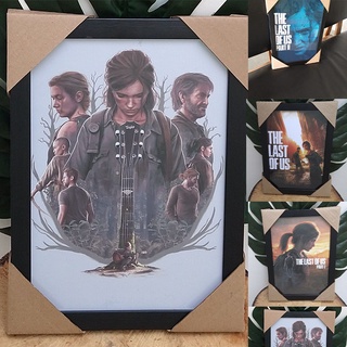 Quadro Decorativo Poster Game Jogo The Last Of Us 33x24cm