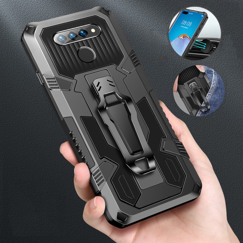 Capa Resistente Fina Anti-Impacto Com Suporte Para Lg K61 K51 K51S K41S K31 Lg Stylo 6 Aristro5 Pro
