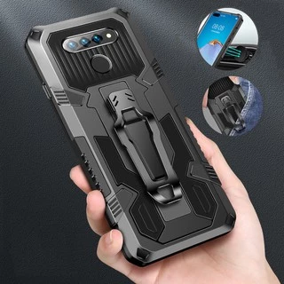 Capa Resistente Fina Anti-Impacto Com Suporte Para Lg K61 K51 K51S K41S K31 Lg Stylo 6 Aristro5 Pro
