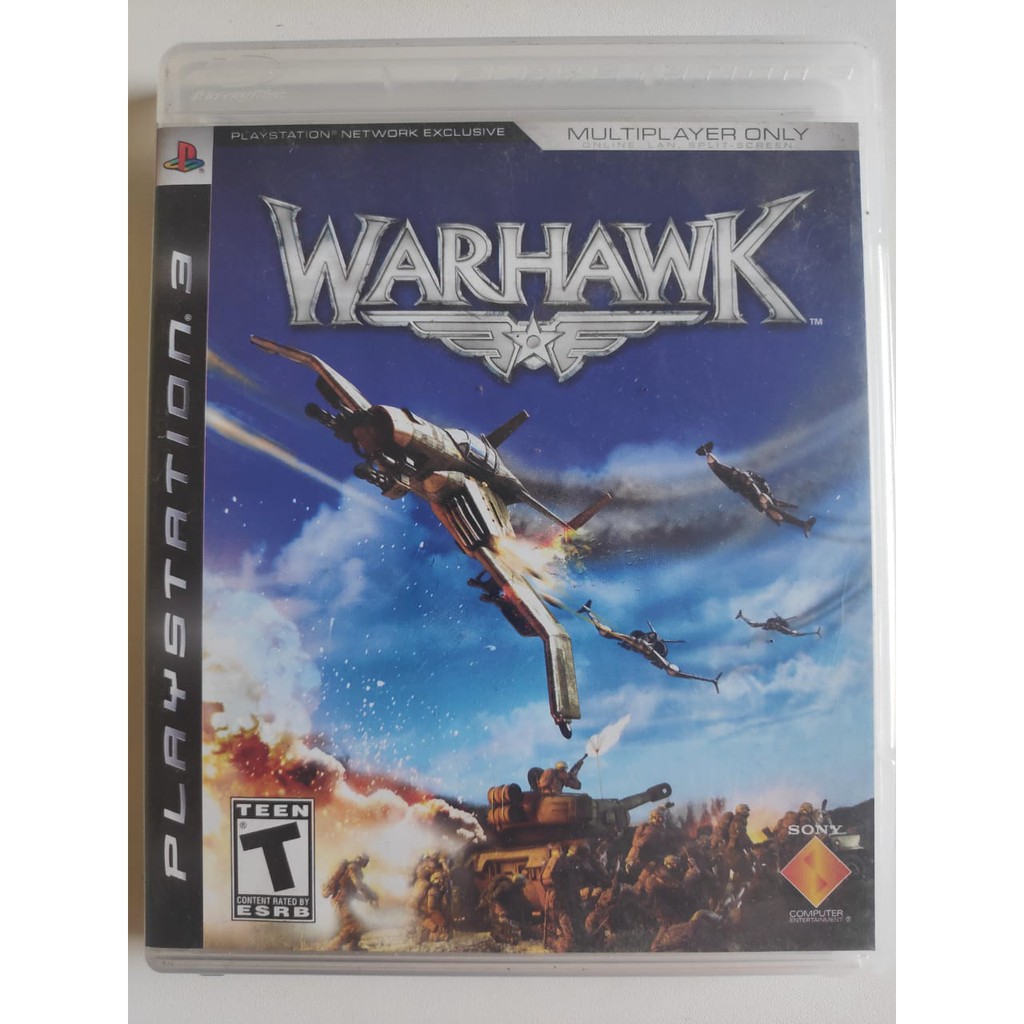 Warhawk PS3 Jogo original para PlayStation 3 em midia fisica Jogo de Avião