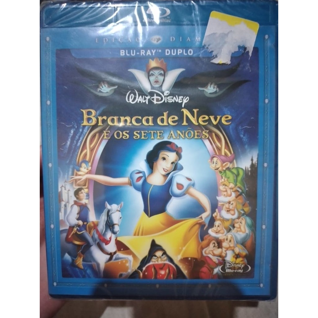  Blu-ray Branca de Neve e Os Sete Anoes [ Snow White and the  Seven Dwarfs ] [ English + Spanish + Portuguese ] : Películas y TV