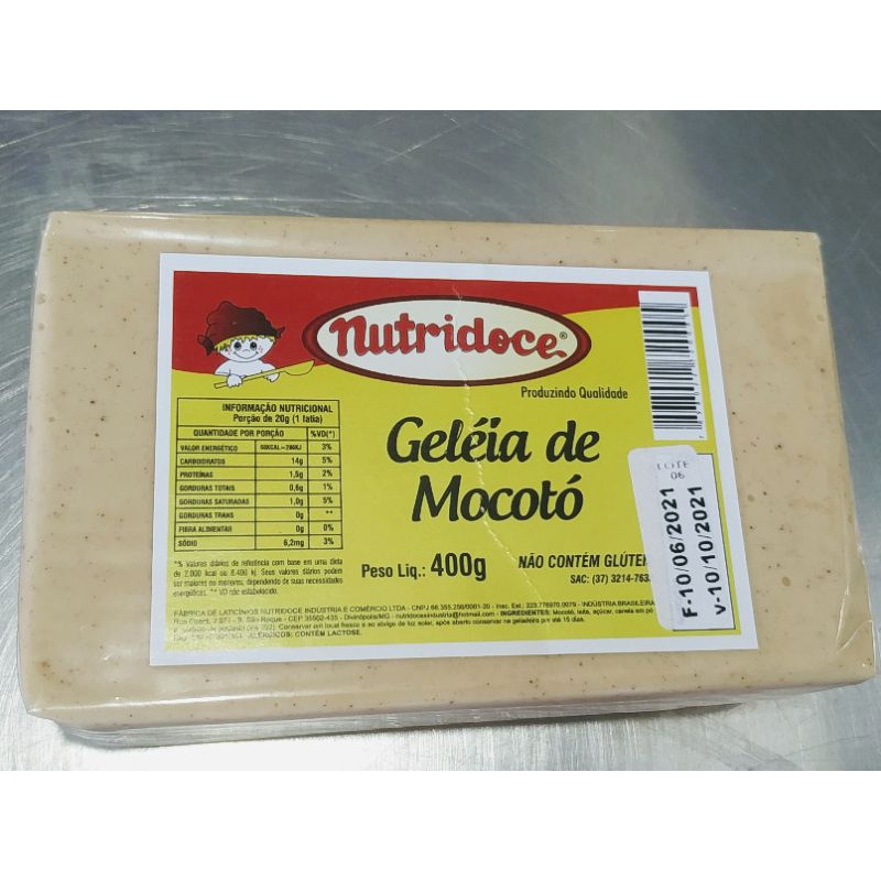 Geleia Mocoto Barra 400 grs