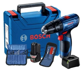 Furadeira de Impacto GSB 120-LI Bosch Parafusadeira 12V Bits e Brocas