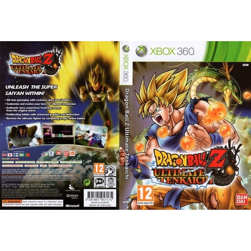 Dragon ball z sale budokai xbox 360