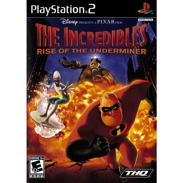 Os Incriveis Rise Of The Underminer (Ps2 Classic) Ps3 Psn Midia Digital