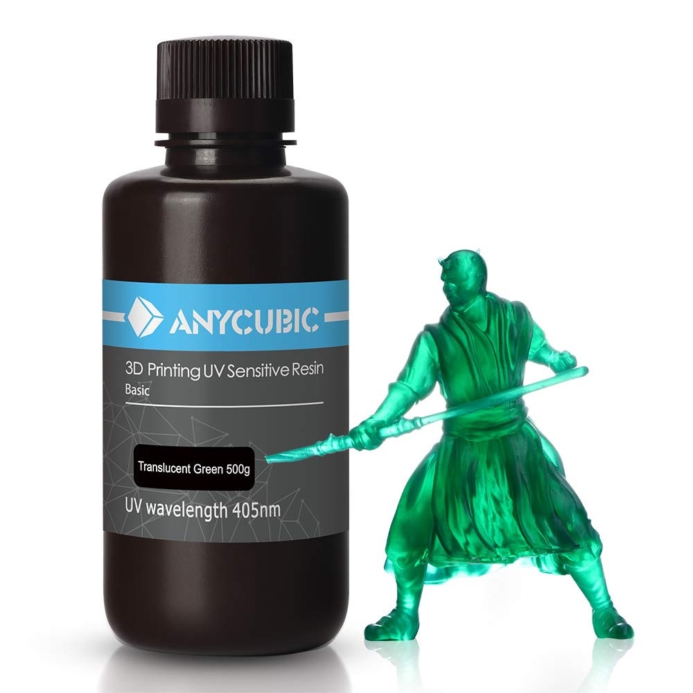 Resina UV Anycubic Green (Translucent)