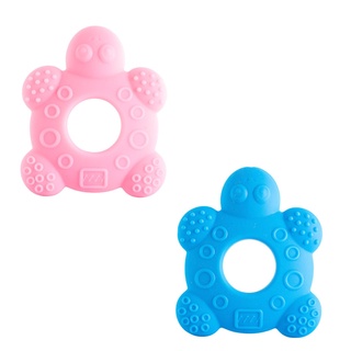Mordedor Infantil Silicone Tartaruga Alívio da Dentição Bebê Pimpolho