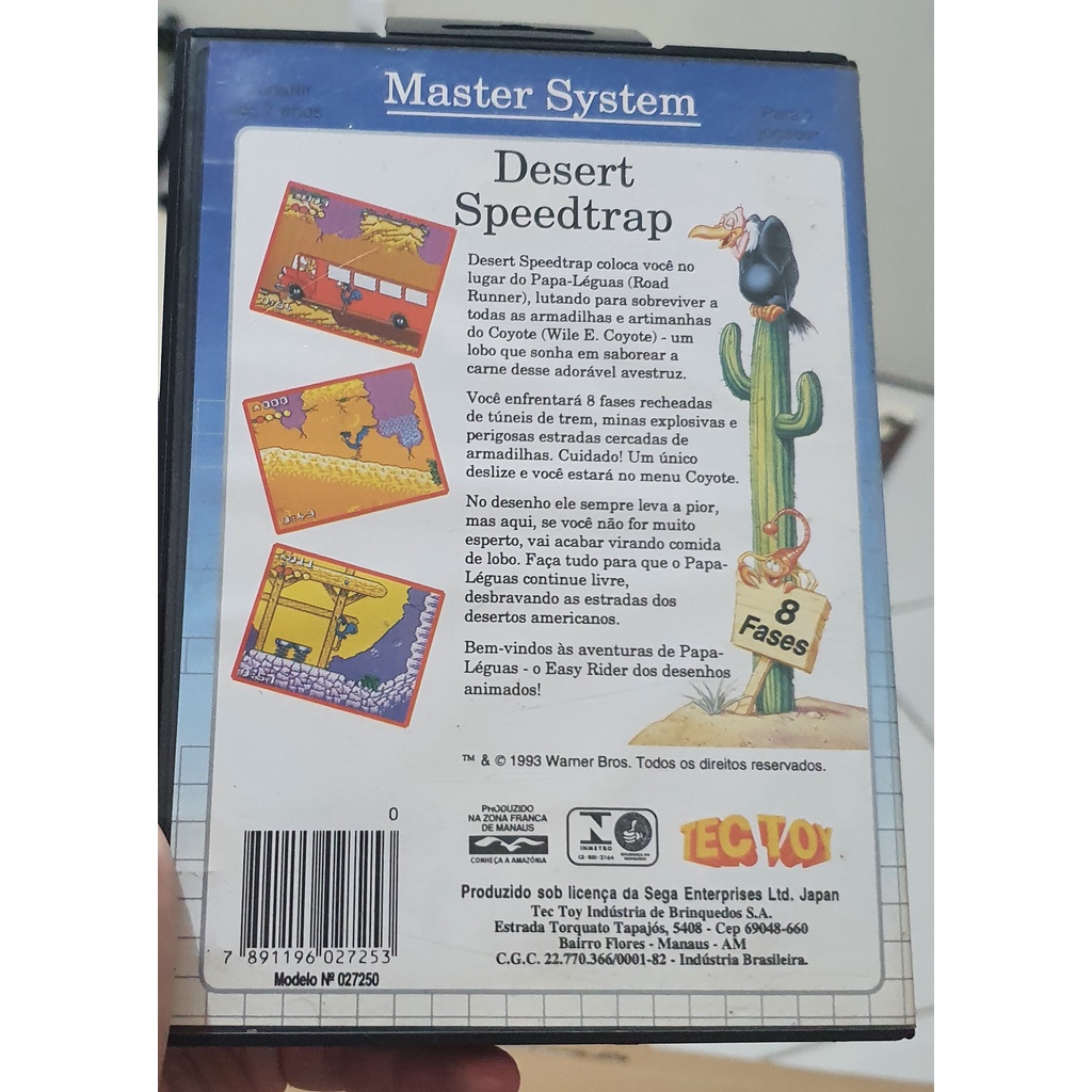 Desert Speedtrap Sega Master System (Gebraucht) in Chavornay für CHF 30