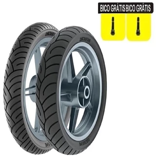 Par De Pneus 100/90-10 e 90/90-12 Rinaldi HB37 Elite 125 Lead110