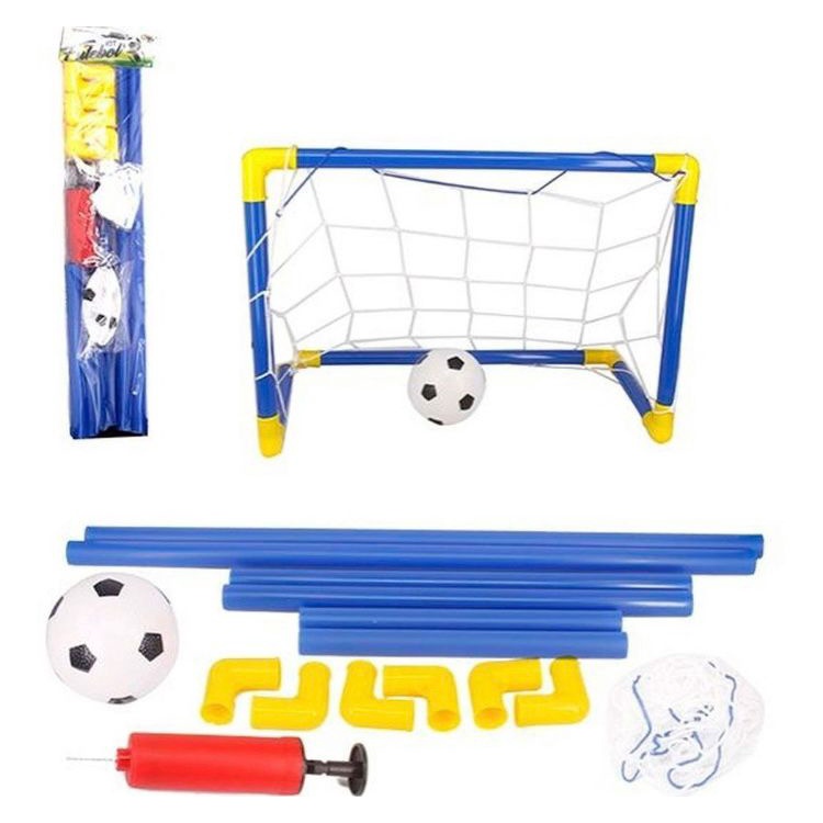 Mini Gol Trave 2 em 1 Jogo de Futebol Brinquedo Infantil Bola Esporte