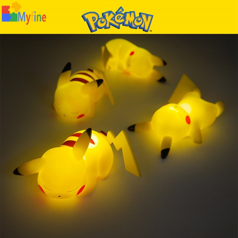 Pokémon Pikachu Luz noturna Brinquedos luminosos