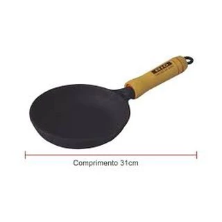 Frigideira Frita Ovos de Ferro Fundido - Diametro 14cm