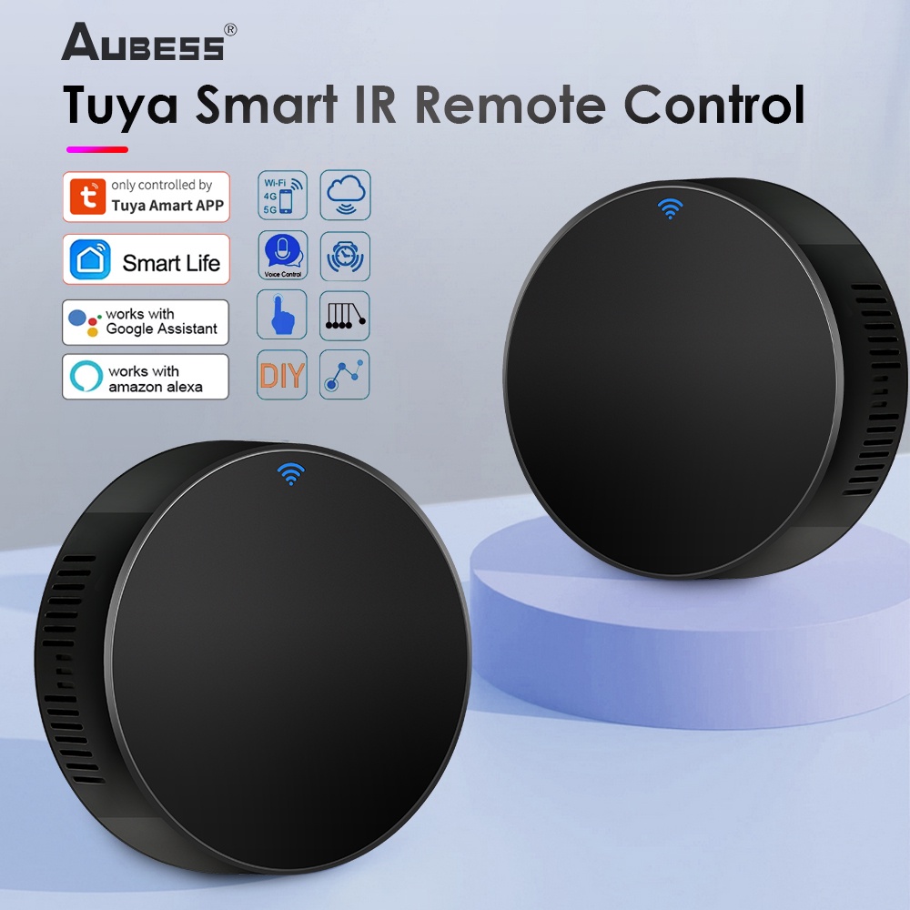 2023 Alexa Google Controle De Voz Tuya Universal Mini Smart Home Infravermelho WiFi IR Controlador Remoto