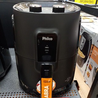 Fritadeira Philco Air Fry Gourmet Black Pfr15p 4l 1500w 127v