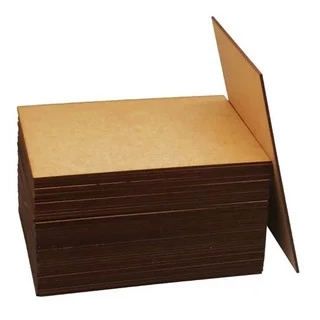 Kit com 10 chapas de MDF tamanho A4 20x28cm Corte Computadorizado Chapa para Adesivo, Chapa para Sublimação Placa de Mdf Plaquinha