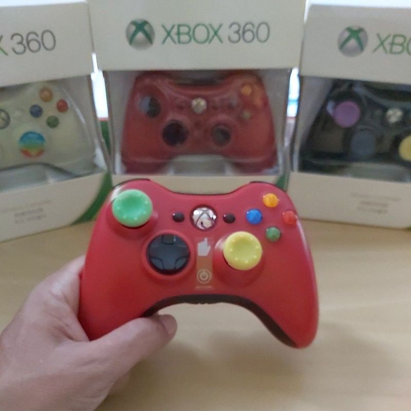 Controle Xbox 360 Original / Sem Fio / Preto