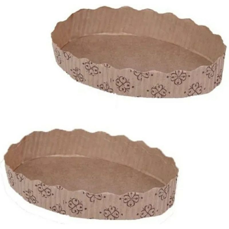 Forma de Colomba Pascal Oval 100 gramas - 10 Unidades | Shopee Brasil