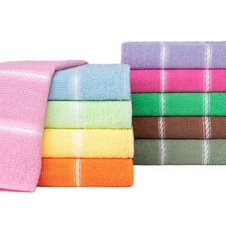 KIT 50 Toalhas Lavabo para Bordar Pérsia Ótima Absorção - Loja Mch Toalhas